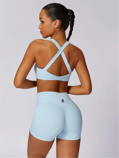 Conjunto Ōlli Active - Sky Blue (Top & Short)