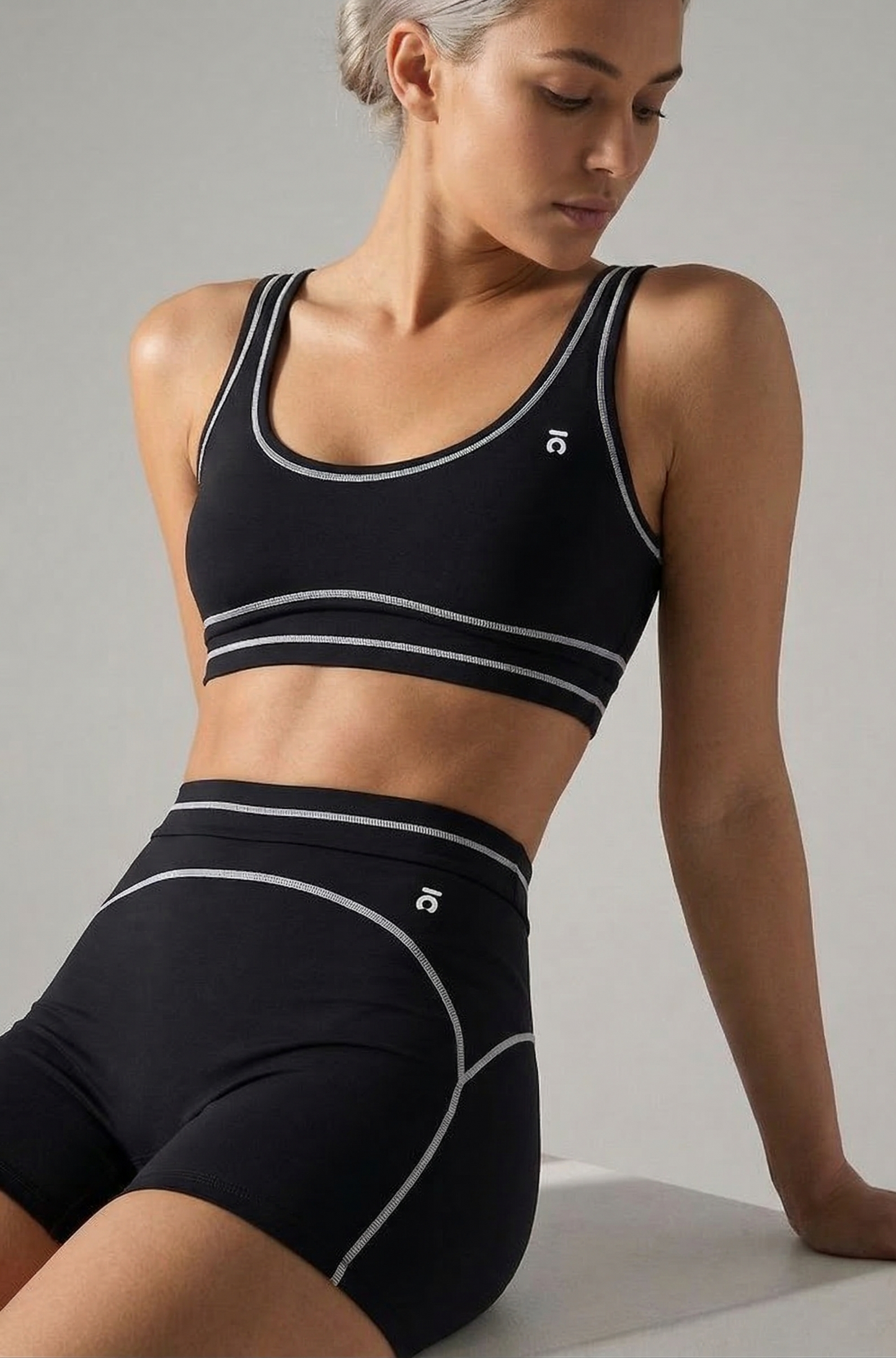 Set Ōlli Active  - Black (Top & Short)
