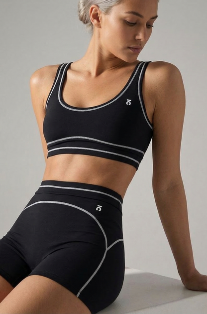 Set Ōlli Active  - Black (Top & Short)