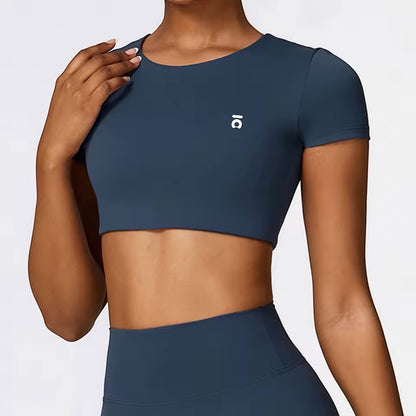 Conjunto Ōlli Active  - Blue Navy (Top & Short)