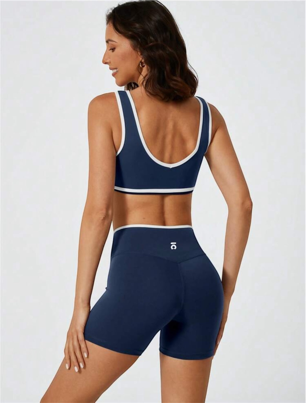 Conjunto Ōlli Active Luna - Blue (Top & Short)