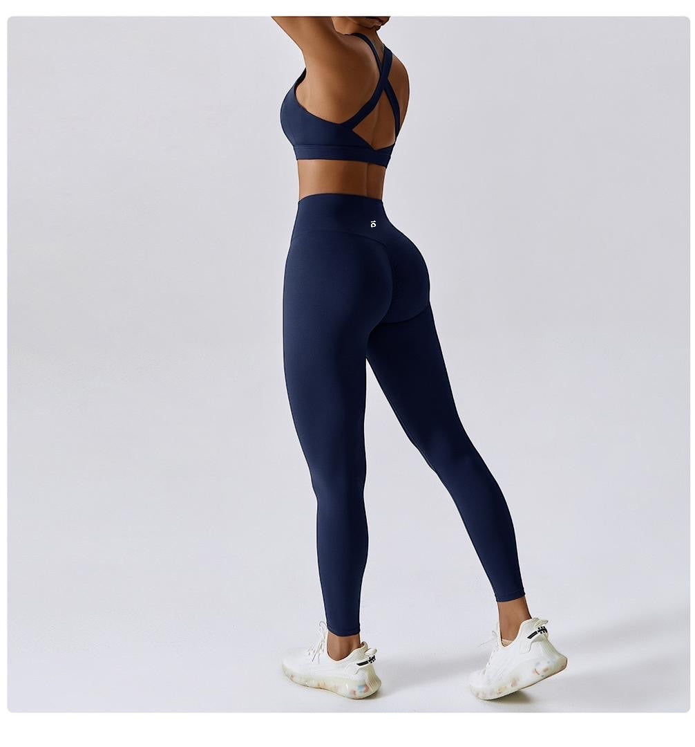 Conjunto Ōlli Active - Navy (Top & Legging)