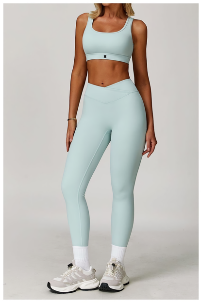 Conjunto Ōlli Active - Mint Green (Top & Legging)