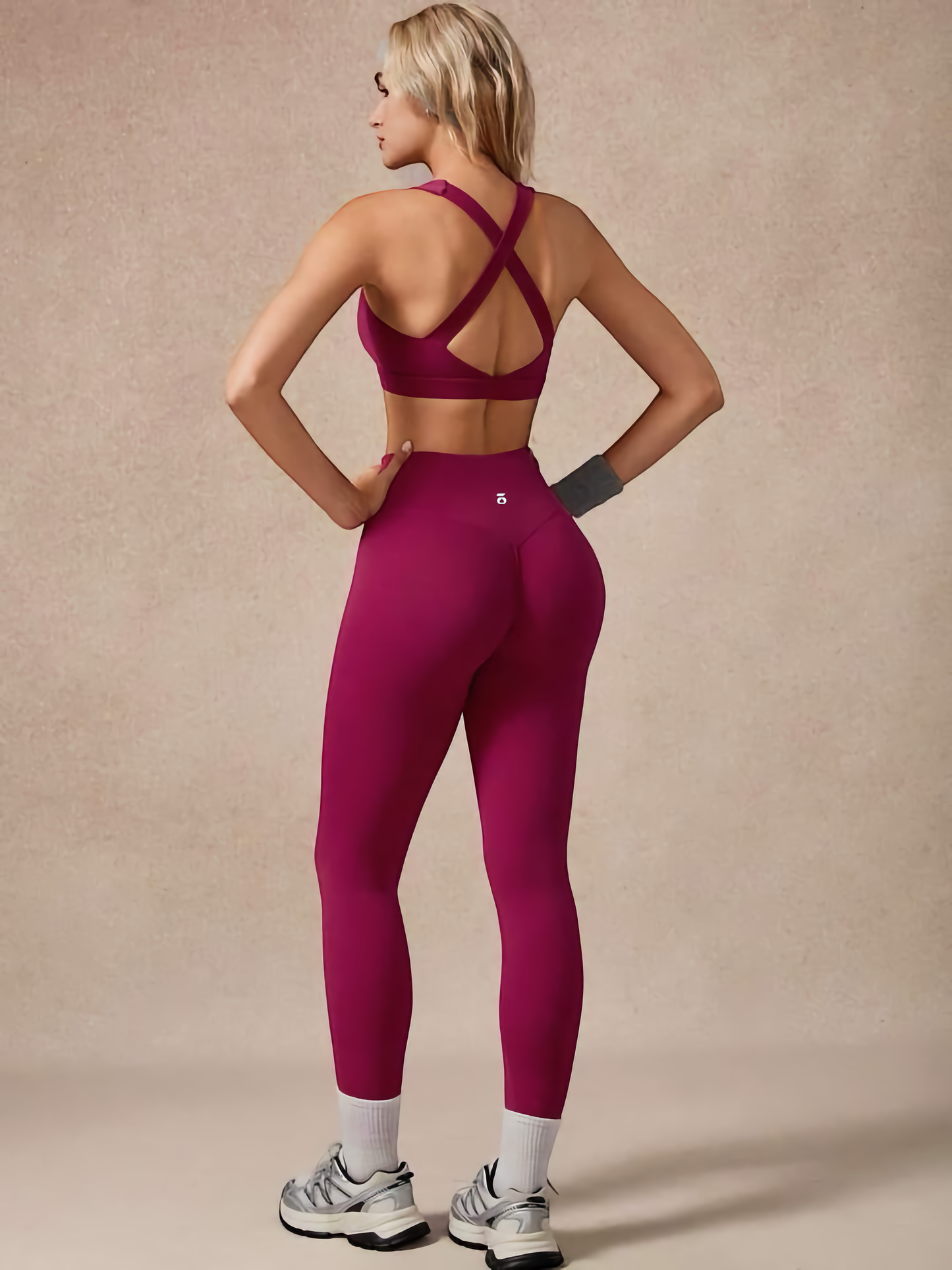 Conjunto Ōlli Active - Magenta (Top & Legging)