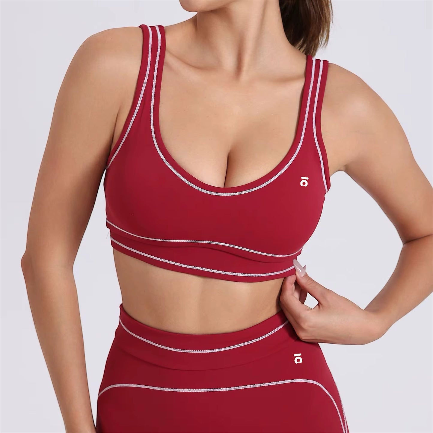 Set Ōlli Active  - Wine (Top & Short)
