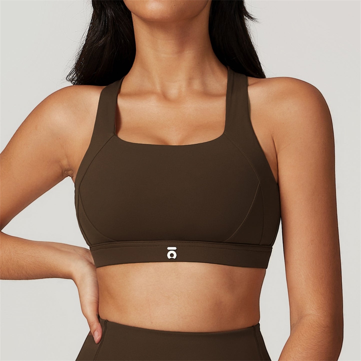 Conjunto Ōlli Active - Brown (Top & Legging)