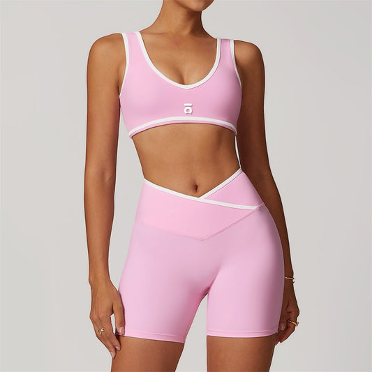 Conjunto Ōlli Active Luna - Pink (Top & Short)