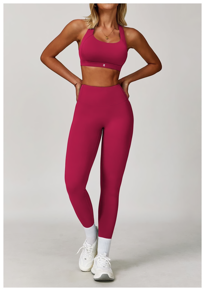 Conjunto Ōlli Active - Magenta (Top & Legging)