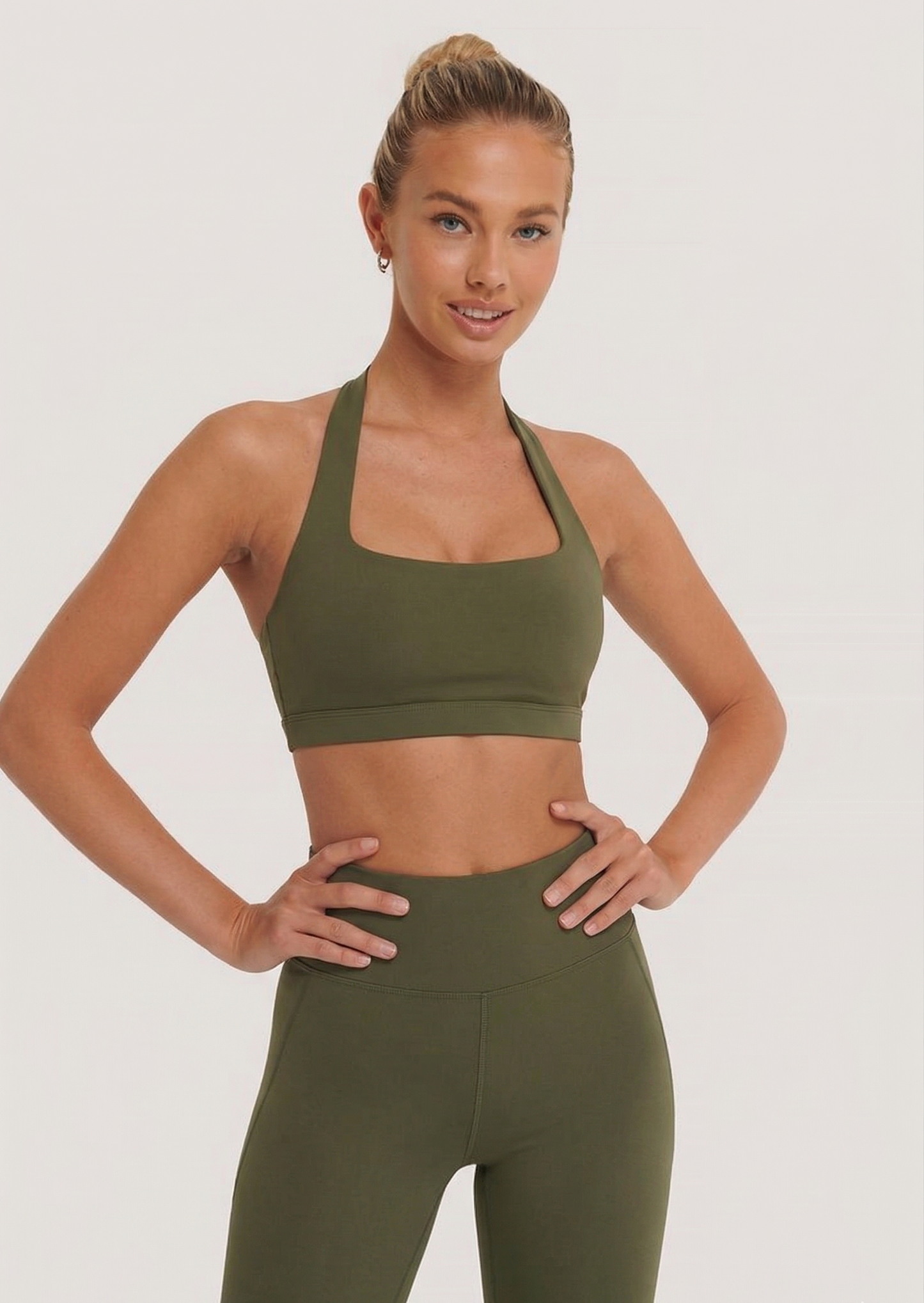 Conjunto Ōlli Active - Army luxe (Top & Legging)