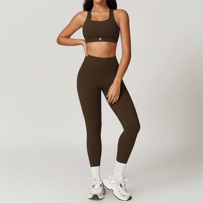Conjunto Ōlli Active - Brown (Top & Legging)