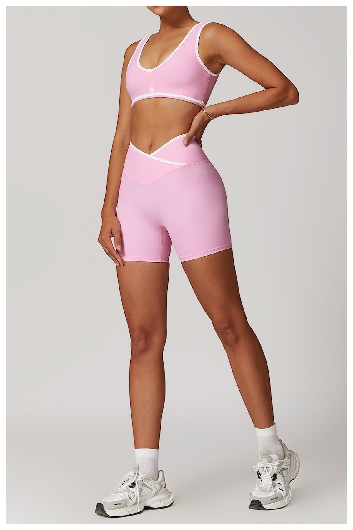 Conjunto Ōlli Active Luna - Pink (Top & Short)