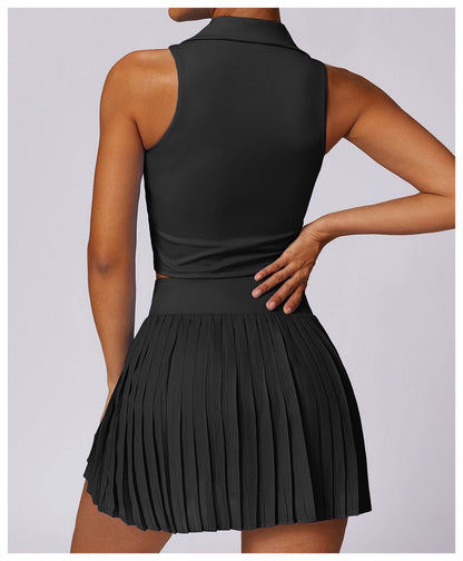 Conjunto Ōlli Active Hina - Black (Falda & Top)