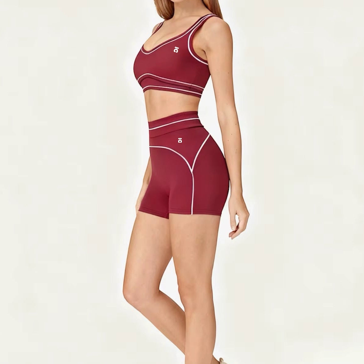 Set Ōlli Active  - Wine (Top & Short)