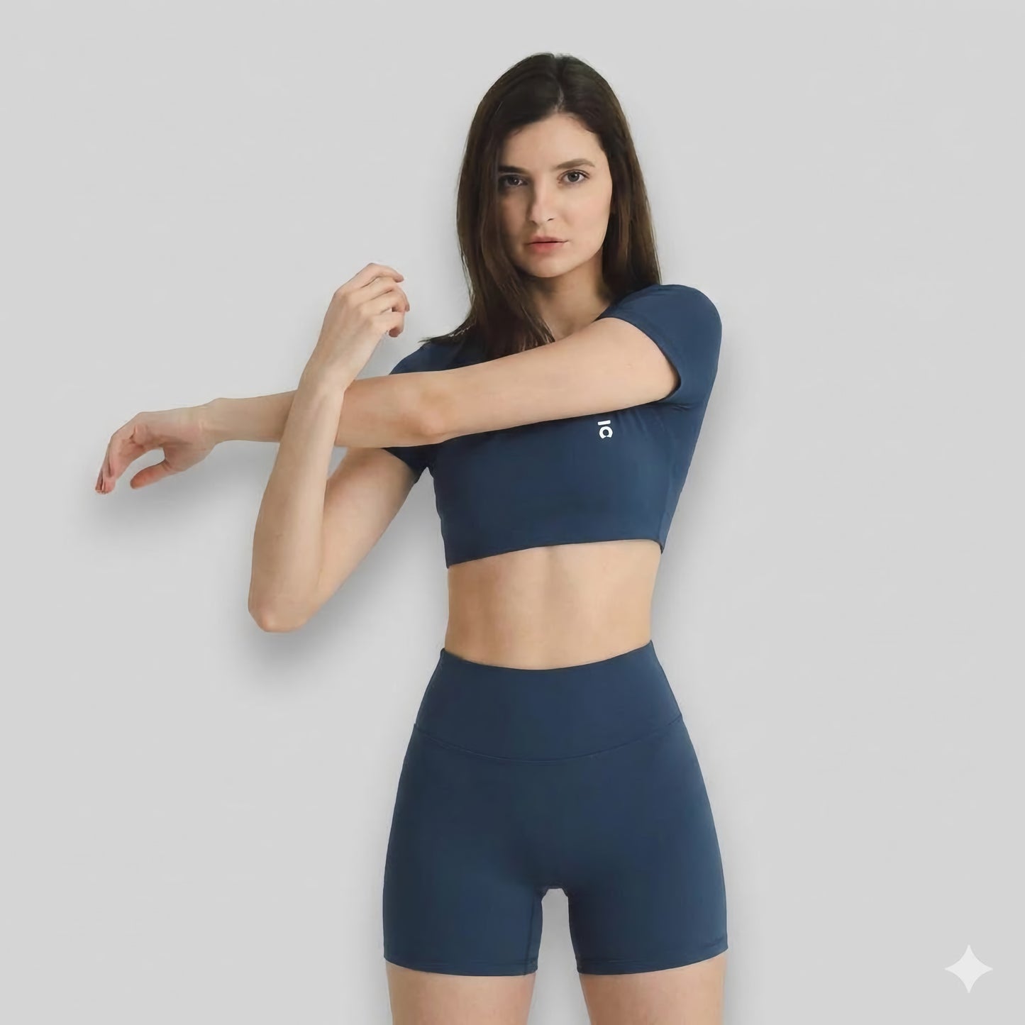 Conjunto Ōlli Active  - Blue Navy (Top & Short)