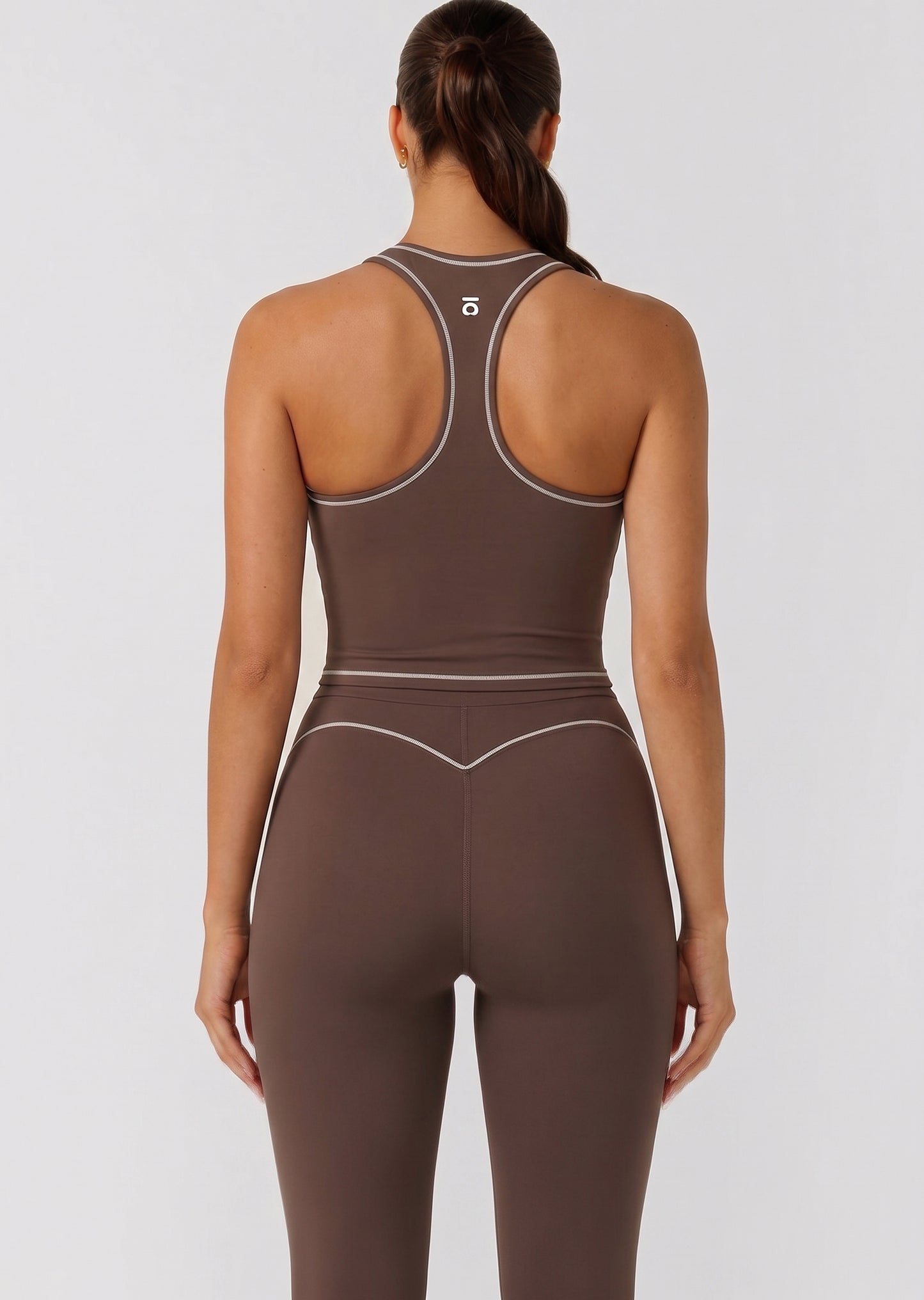 Conjunto Ōlli Active - Brown (Top & Leggings)