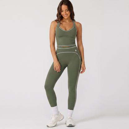 Conjunto Ōlli Active - Green (Top & Leggings)