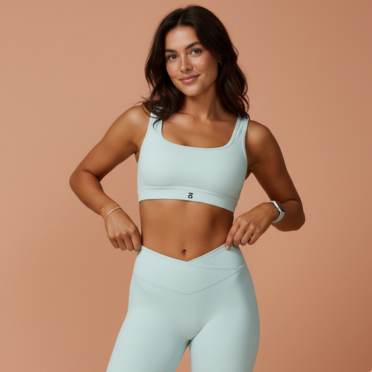 Conjunto Ōlli Active - Mint Green (Top & Legging)