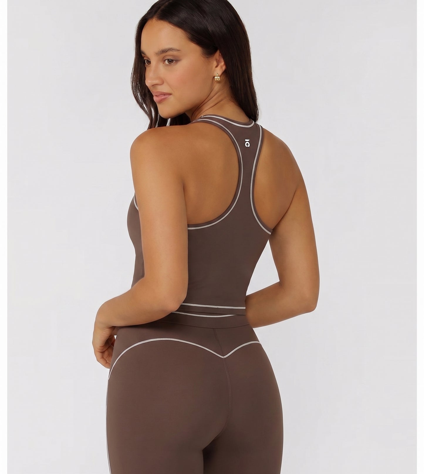 Conjunto Ōlli Active - Brown (Top & Leggings)