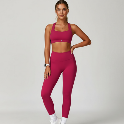 Conjunto Ōlli Active - Magenta (Top & Legging)
